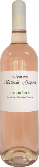 2024 Cuvée Rosé Corbières AOP trocken Bio - Domaine Martinolle-Gasparets
