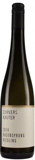 2014 Winkler Hasensprung Riesling Kabinett feinherb - Weingut Dr. Corvers-Kauter
