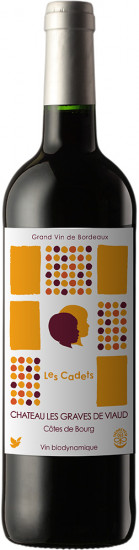 2020 Les Cadets Côtes de Bourg AOP trocken Bio - Château les Graves de Viaud