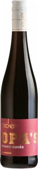 2022 OPA´S ROTWEIN CUVÉE trocken - Weingut Becker