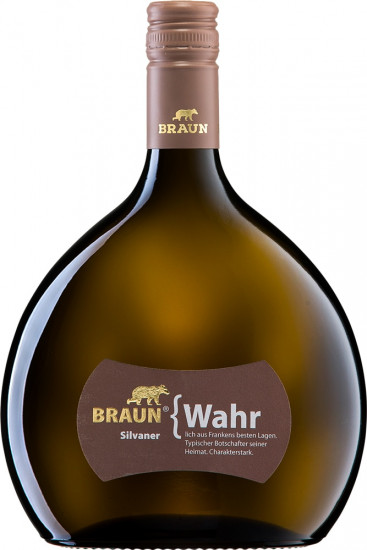 2023 { Wahr Silvaner trocken - Familienweingut Braun