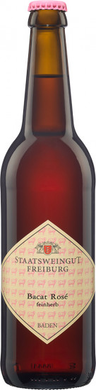 2024 Bacat Rosé feinherb Bio 0,5 L - Staatsweingut Freiburg