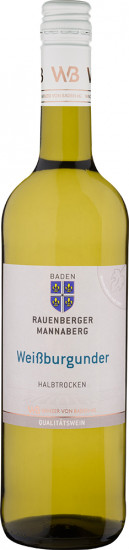2021 Weißburgunder Rauenberger Mannaberg halbtrocken - Winzer von Baden