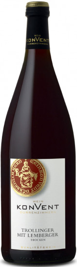 2023 Trollinger mit Lemberger trocken 1,0 L - Weinkonvent Dürrenzimmern eG