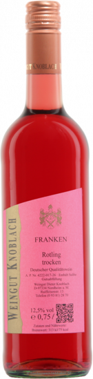 2025 Rotling trocken - Weingut Knoblach