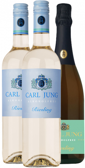 Kleines Riesling-Paket entalkoholisiert - Carl Jung