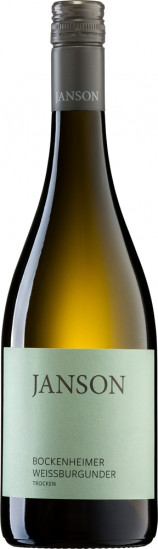 2024 Bockenheimer Weißburgunder trocken Bio - Weingut Schloss Janson