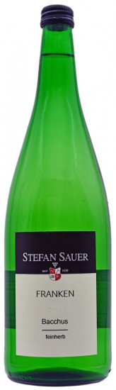 2021 Bacchus Qualitätswein Nordheimer Vögelein feinherb 1,0 L - Weingut Stefan Sauer
