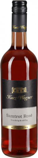 2024 Talheimer Schloßberg Samtrot Rosé lieblich - Weingut Kurz-Wagner