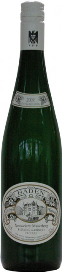 2010 Neuweierer Schlossberg Riesling trocken - Schloss Neuweier