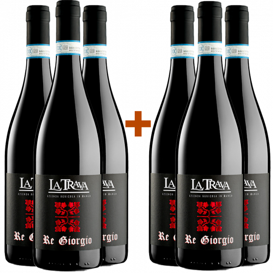 3+3 Paket Re Giorgio Langhe Rosso DOC - La Trava