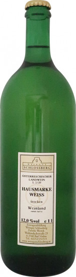 Hausmarke Weiß trocken 1,0 L - Weingut Schlossberg