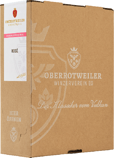 2025 Rosé, Bag-in-Box, 3 L, Region Kaiserstuhl, Baden trocken 3,0 L - Oberrotweiler Winzerverein