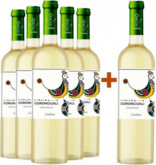 5+1 Paket Corongiuali Vermentino di Sardegna DOC - Agricola Sant’Andrè