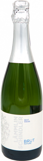 Sekt Weiß Cuveé brut nature Bio - Weingut Lämmlin-Schindler