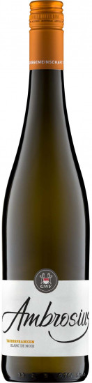 2024 Ambrosius Schwarzriesling Blanc de Noirs lieblich - Winzergemeinschaft Franken eG