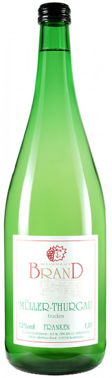 2022 MÜLLER-THURGAU -trocken- trocken 1,0 L - Weinhaus Brand
