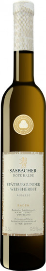 2022 Rote Halde Spätburgunder Weißherbst Auslese edelsüß 0,5 L - Sasbacher Winzerkeller