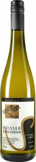 2022 Weisser Burgunder KLASSISCHES FRANKEN trocken - Weinerlebnis Stühler