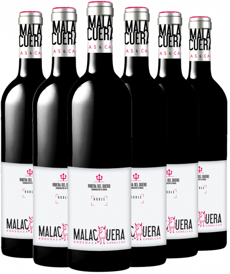 5+1 Paket Bodegas Malacuera Roble Ribera del Duero DO - Bodegas Malacuera