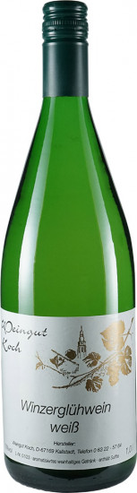 Glühwein weiß hausgemacht 1,0 L - Weingut Koch