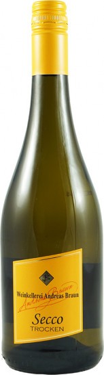Secco Exclusive / Deutscher Perlwein mit zugesetzter Kohlensäure - Weingut Andreas Braun