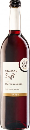 Traubensaft rot vom Spätburgunder 0,7 L - Alde Gott Winzer Schwarzwald