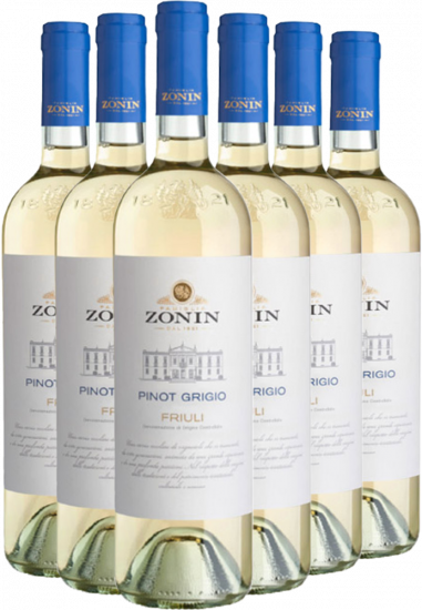 6er Paket Classici Pinot Grigio Friuli DOC - Casa Vinicola Zonin