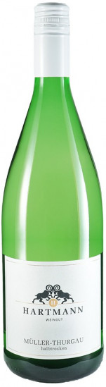 2019 Müller-Thurgau halbtrocken 1,0 L - Weingut Hartmann