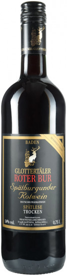 2020 Spätburgunder Rotwein trocken - Weinkellerei Hirschen Glottertal