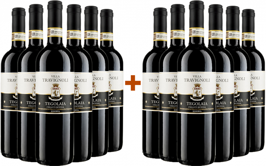 6+6 Tegolaia Chianti Rufina Riserva DOCG - Villa Travignoli