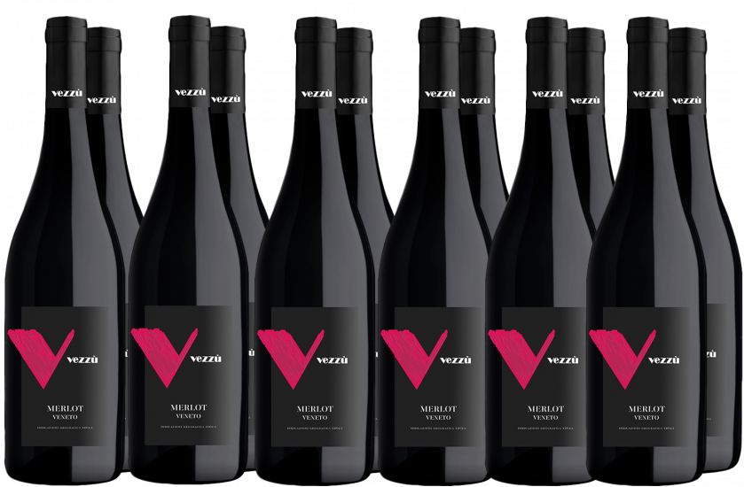 Bertazzo 1840 Box Promozionale Merlot Veneto IGP - Bertazzo 1840