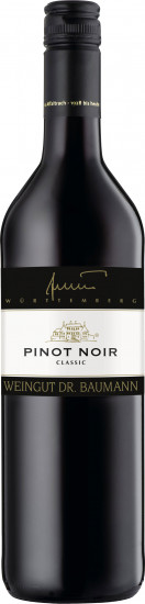 2012 Pinot Noir Classic QbA trocken - Weingut Dr. Baumann