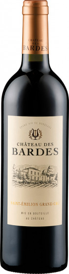 2019 Château Des Bardes Saint Émilion Grand Cru AOP - Bordeaux Premium Selektion