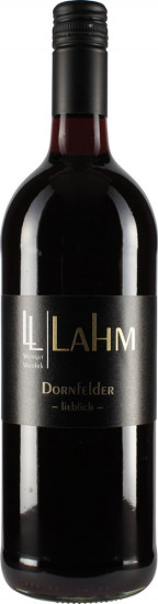 2015 Dornfelder lieblich 1,0 L - Weingut Leo Lahm