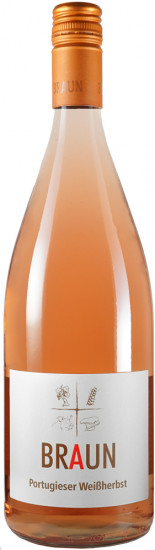 2024 Portugieser Weißherbst halbtrocken 1,0 L - Weingut Armin Braun