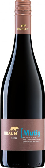2023 {Mutig Shiraz trocken - Familienweingut Braun