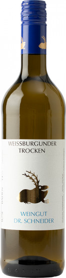 2018 Weißer Burgunder Weißwein trocken - Weingut Dr. Schneider