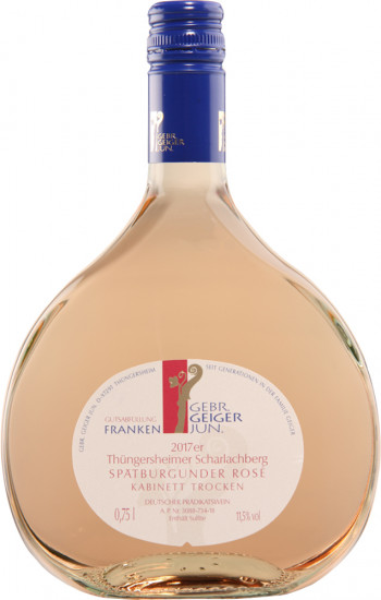 2024 Spätburgunder Rosé Kabinett Thüngersheimer Scharlachberg trocken - Weingut Gebr. Geiger jun. 