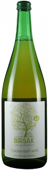 2024 Traubensaft weiß Bio 1,0 L - Weinbau Birsak