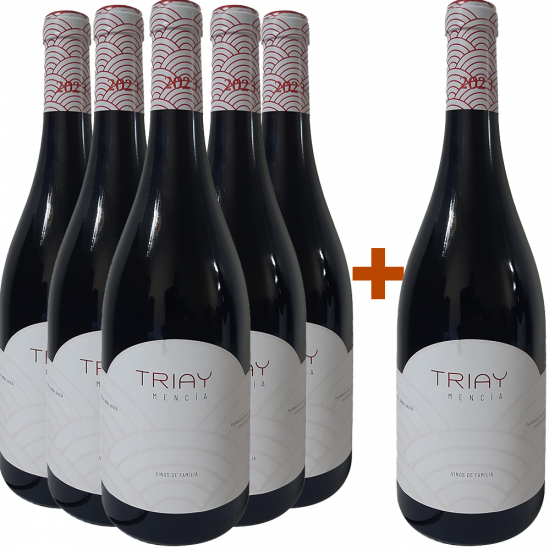 5+1 Aktionspaket Triay Mencía Monterrei DO - Bodegas Triay