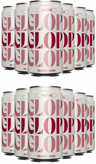 Aktionpaket 12 Glop Wine Red Cataluña DO Bio - Glop Wines