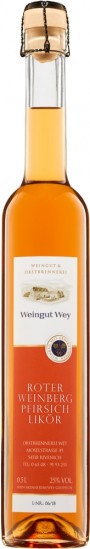 Weinbergpfirsichlikör 0,5 L - Weingut Wey