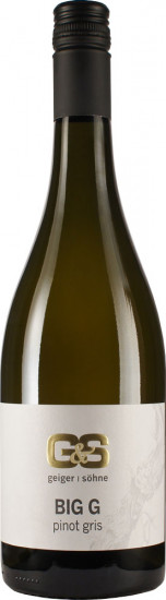 2014 BIG G. Pinot Gris Spätlese trocken, im Holzfass gereift  - Weingut Geiger & Söhne