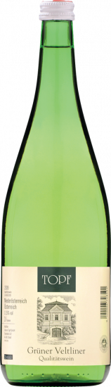 2017 Johann Topf Grüner Veltliner Trocken (1,0 L) - Johann Topf GmbH