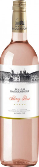 2025 Schloss Raggendorf Shiraz Rosé alkoholfreier Wein halbtrocken - Schloss Raggendorf