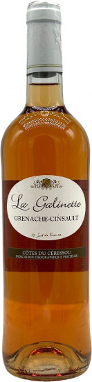 2023 Cuvée Galinette Rosé Côtes du Ceressou IGP trocken - Domaine Saint-Preignan