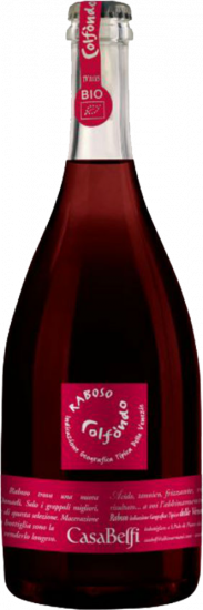 CasaBelfi Naturalmente Frizzante Rosso Bio - Travino Special Valsugana