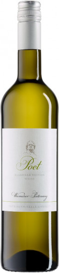 Poet Cuvée 0,75l -Weiß halbtrocken - Winzervereinigung Freyburg-Unstrut