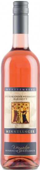 2023 Spätburgunder Weißherbst** Minnesänger lieblich - Horrheim-Gündelbach